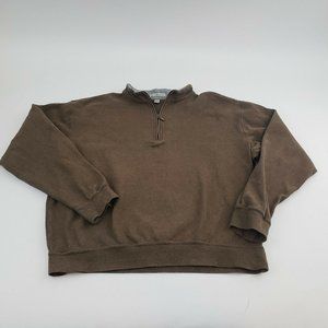 Peter Millar Brown Pullover Sweater